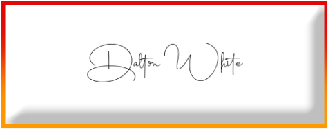 Dalton White Font style download