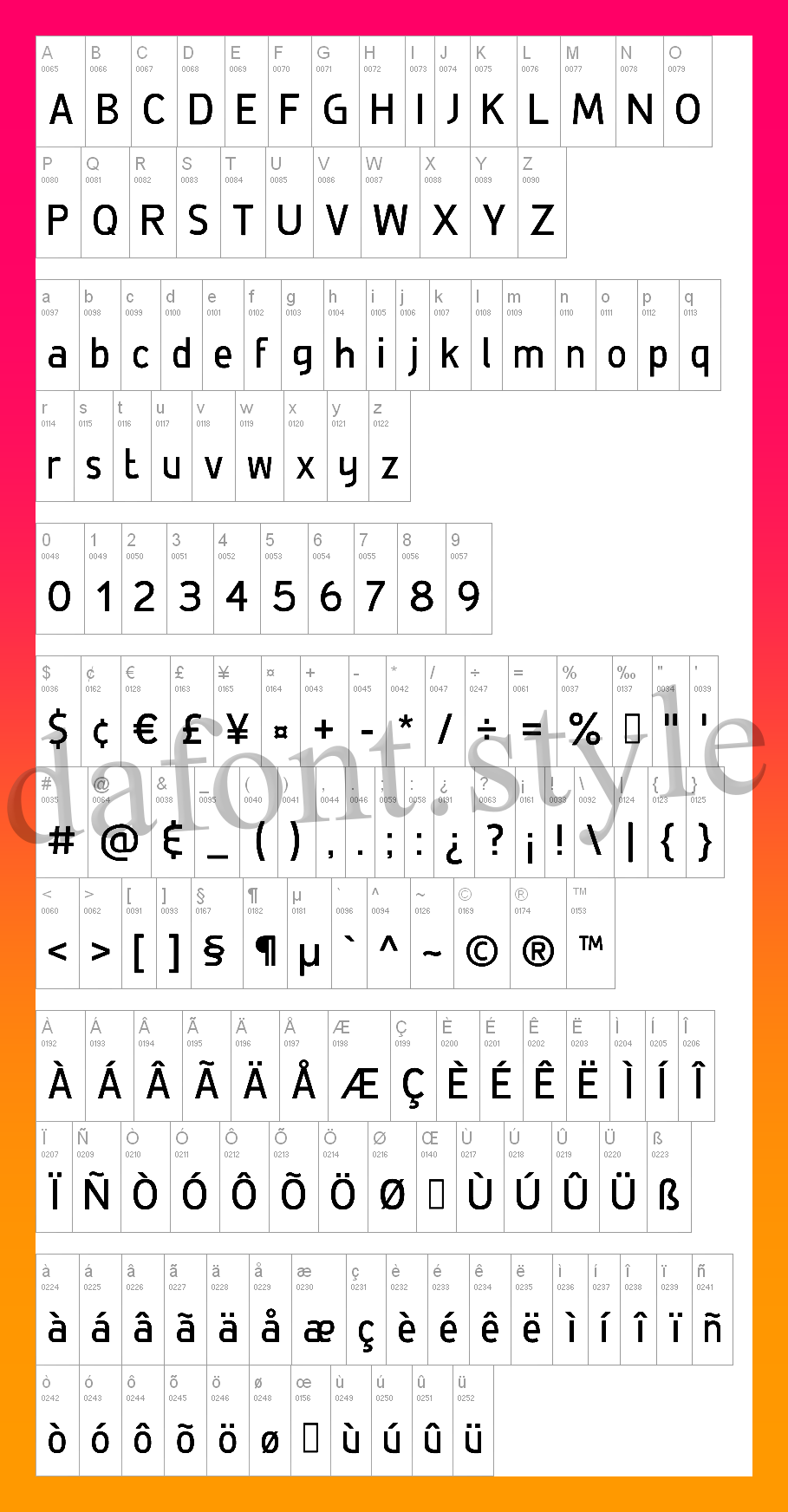 De Luxe Font letter style preview