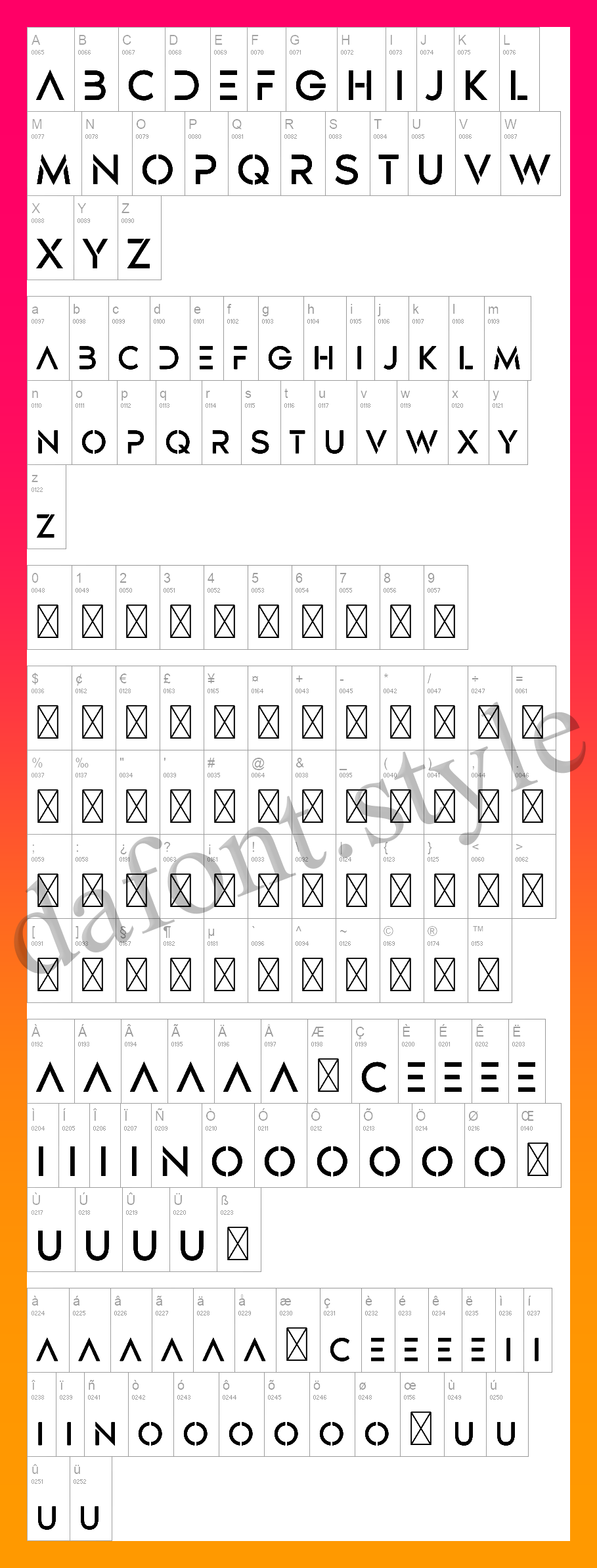 Designer Belina Font letter style preview