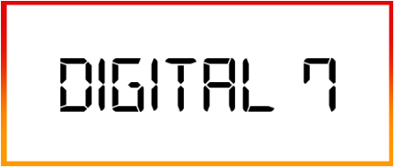 Digital 7 Font style download