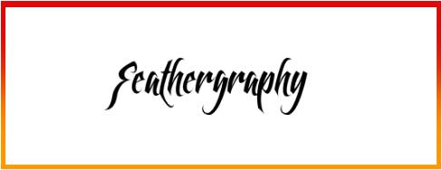 Feathergraphy Font style download