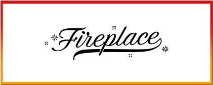 Fireplace Font style download