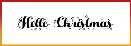 Hello Christmas Font style download