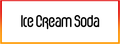 Ice Cream Soda Font style download