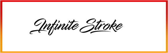 Infinite Stroke Font style download