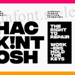 Integral CF Font preview