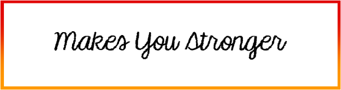 KG Makes You Stronger Font Download