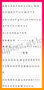 KG Miss Kindergarten Font letter style preview