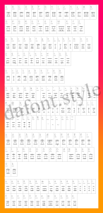 KG Primary Dots font letter style preview