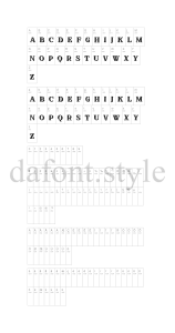 Liverpool font letter style preview