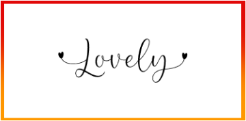 Lovely heart font style download