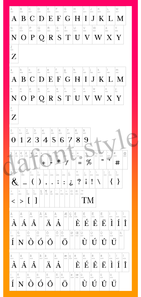 Lucy Rose font letter style preview