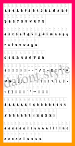 Madison Street Font letter style preview