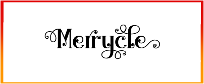 Merrycle Font style download