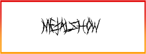 MetalShow Font style download