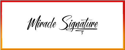 Miracle Signature Font style download