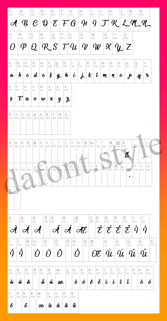 Miraculous Christmas font letter style preview
