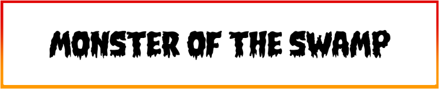 Monster of the Swamp font style download