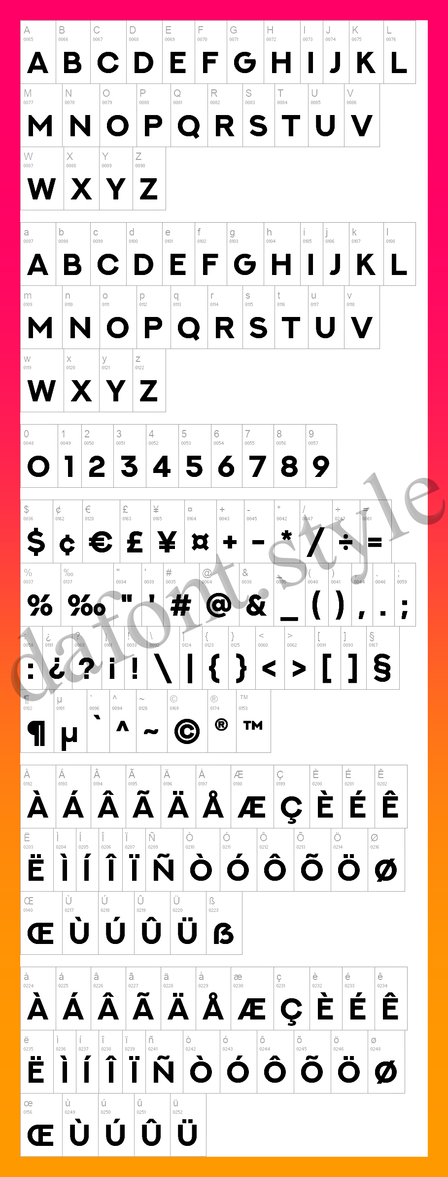 Next Art Font letter style preview