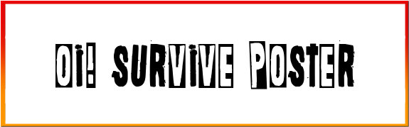 Oi! Survive Poster Font style download