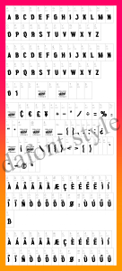 Overwave Font letter style preview