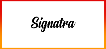 Signatra Font style download