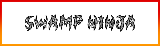 Swamp Ninja font style download