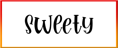 Sweety love Font style download