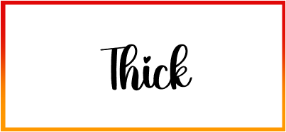 Thick Font style Download