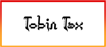 Tobin Tax Font style download