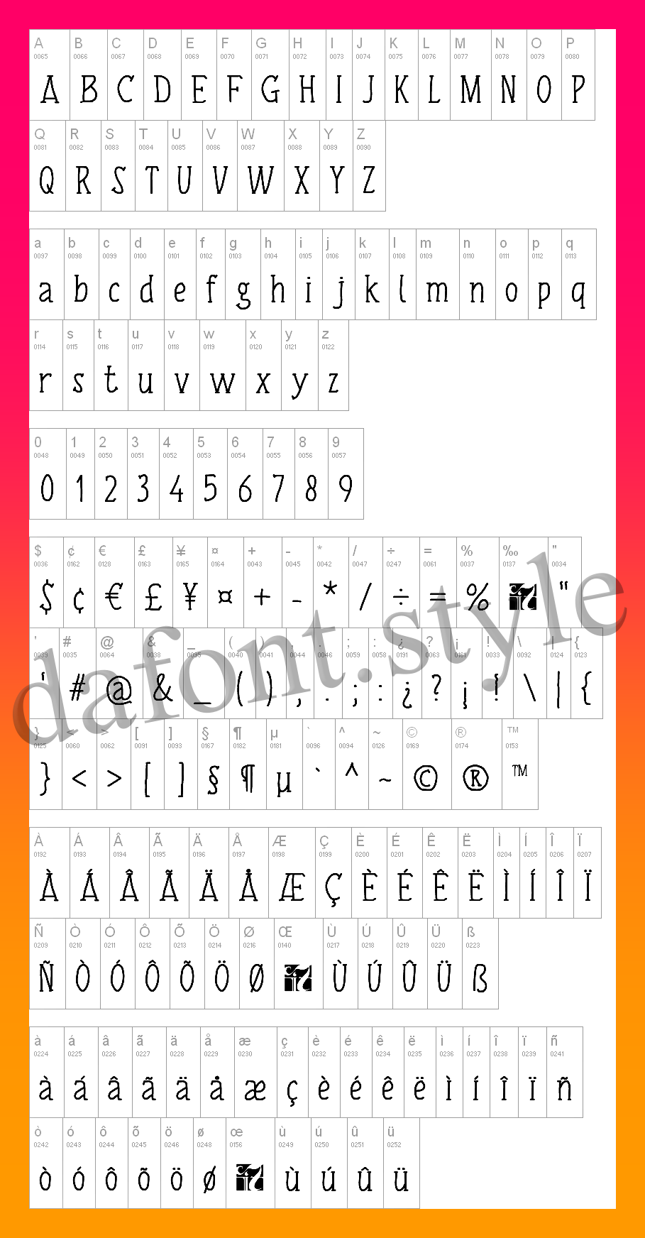 Tulisan Tangan 74 Font letter style preview