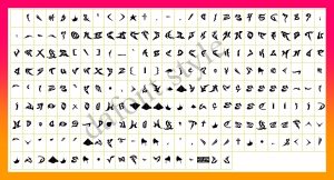Raseone font letter style preview