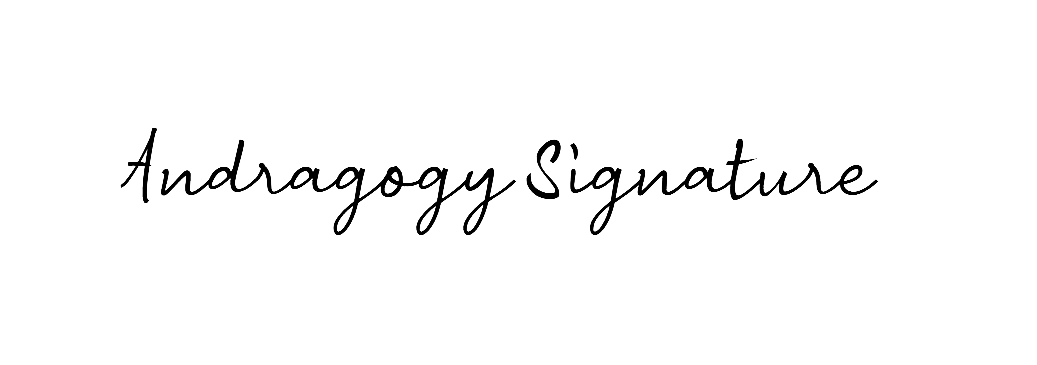 Andragogy Signature font download