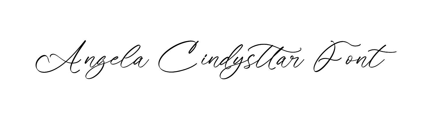 Angela Cindysttar Font free download