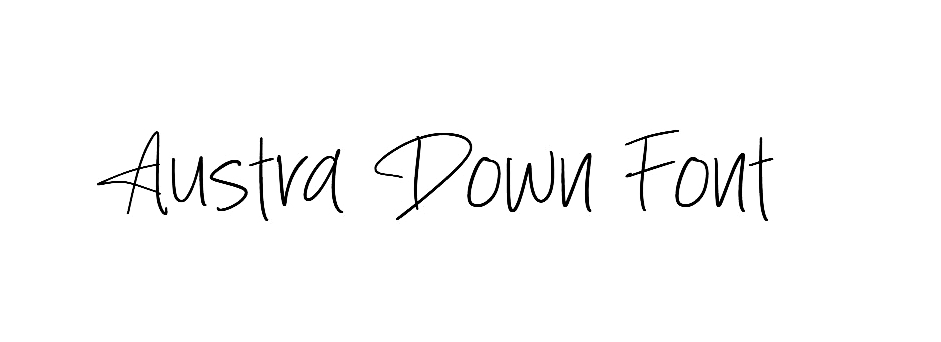 Austra Down Font free download