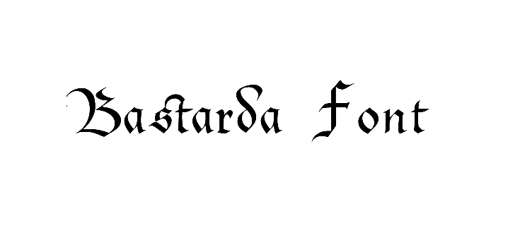 Bastarda Font download