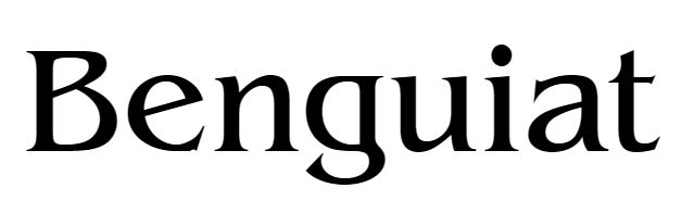 Benguiat font download