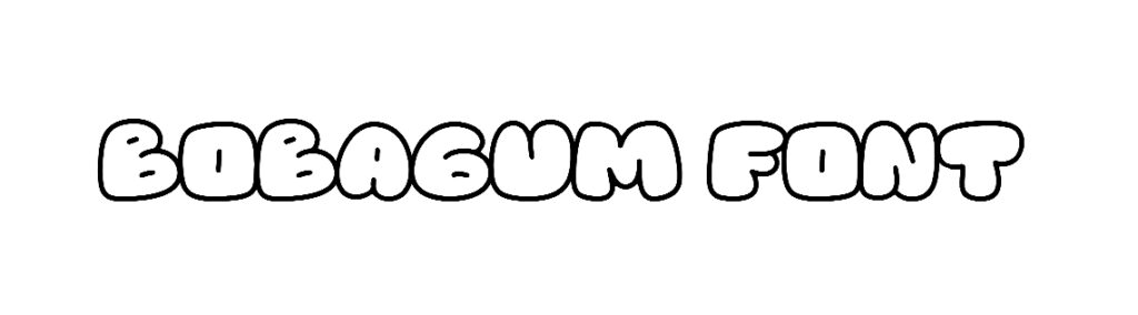 Bobagum Font download