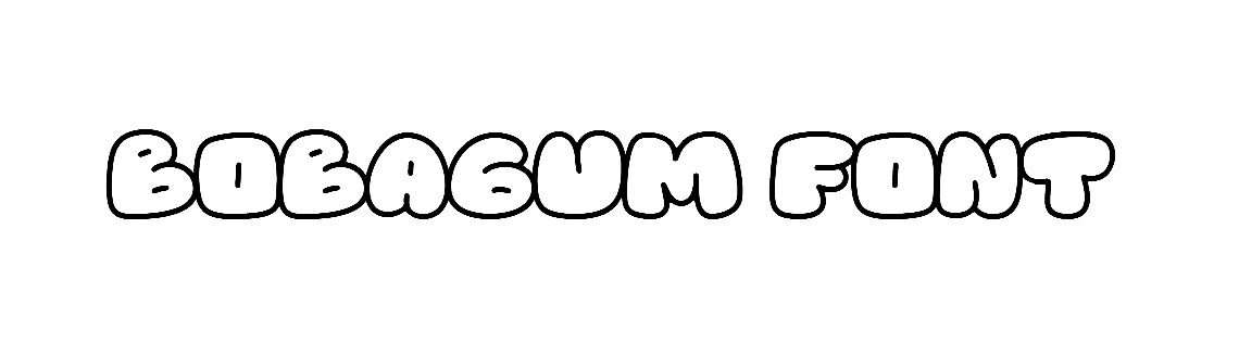 Bobagum Font download