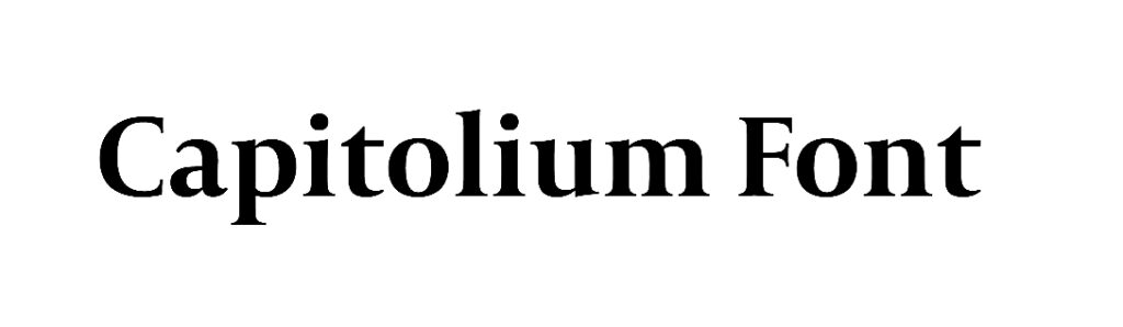 Capitolium Font free download