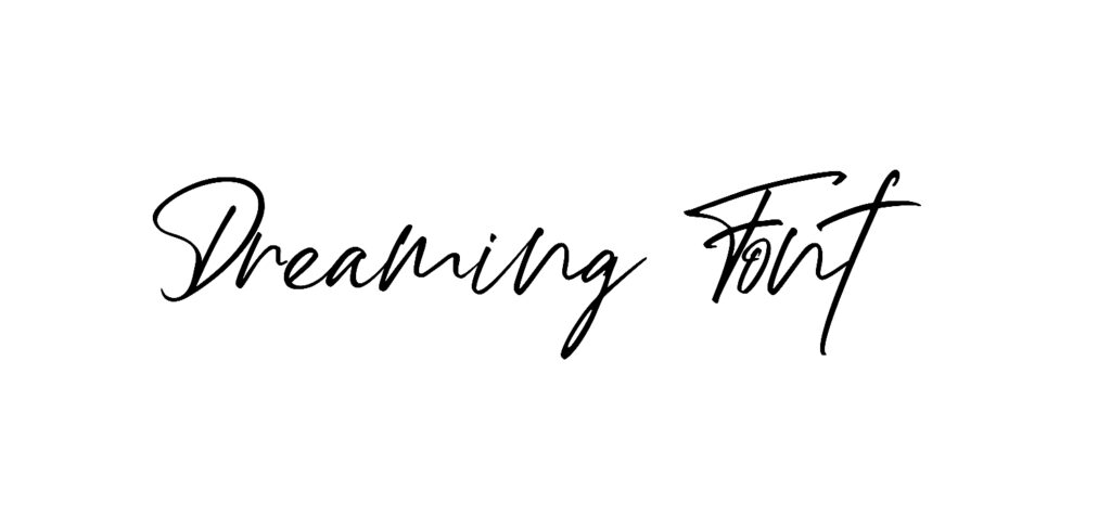 Dreaming Font download