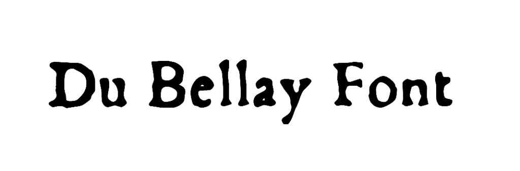 Du Bellay Font download