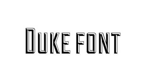 Duke font download