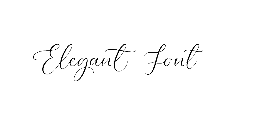 Elegant Font download