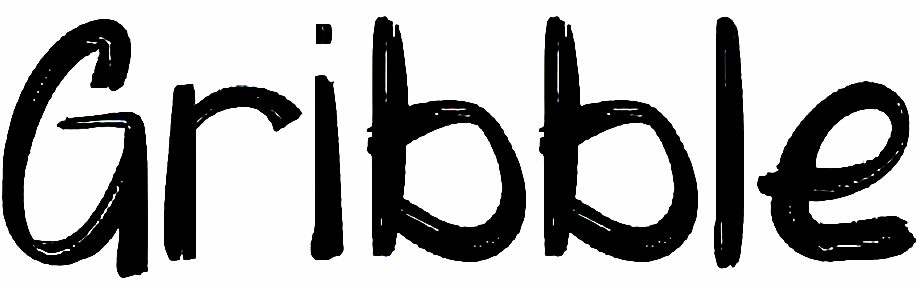 Gribble font