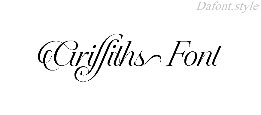 Griffiths Font free download