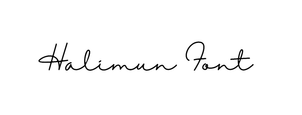 Halimun Font download