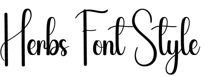 Herbs Font free download