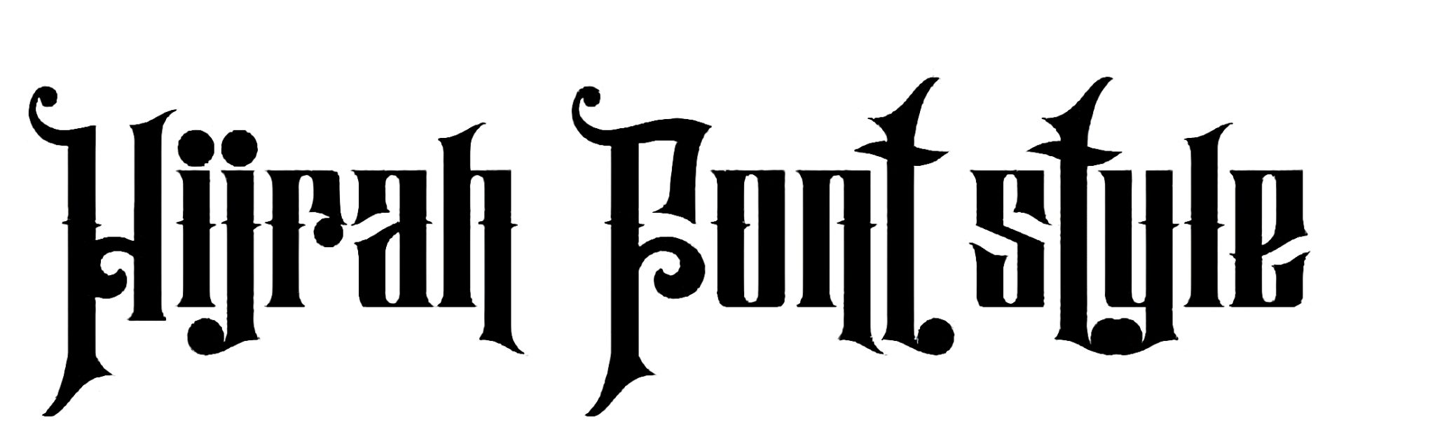 Hijrah Font download