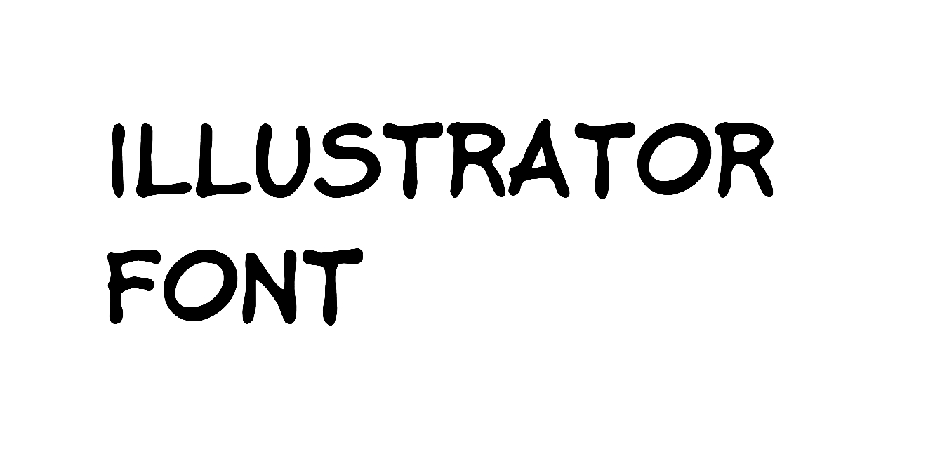 Illustrator Font download